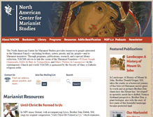 Tablet Screenshot of nacms.org